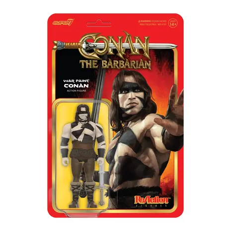 Super7 Conan The Barbarian ReAction Action Figure Wave 02 Conan (War Paint) 10 cm Super7 Conan The Barbarian ReAction Action Figure Wave 02 Conan (War Paint) 10 cm