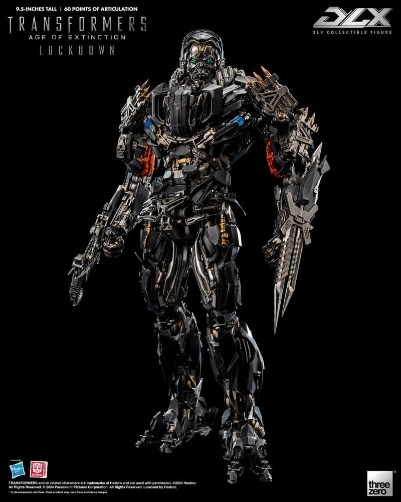 Threezero Transformers: Age of Extinction DLX Action Figure 1/6 Lockdown 24 cm Threezero Transformers: Age of Extinction DLX Action Figure 1/6 Lockdown 24 cm
