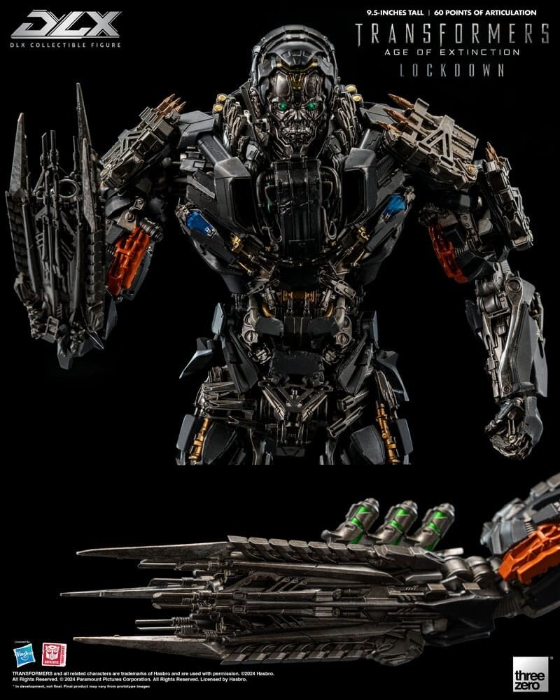 Threezero Transformers: Age of Extinction DLX Action Figure 1/6 Lockdown 24 cm Threezero Transformers: Age of Extinction DLX Action Figure 1/6 Lockdown 24 cm