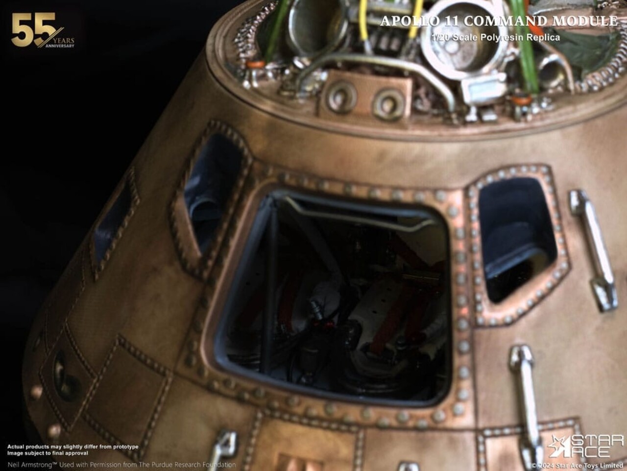 Star Ace Toys Apollo 11 Replica 1/20 Command Module (DX) 20 cm Star Ace Toys Apollo 11 Replica 1/20 Command Module (DX) 20 cm