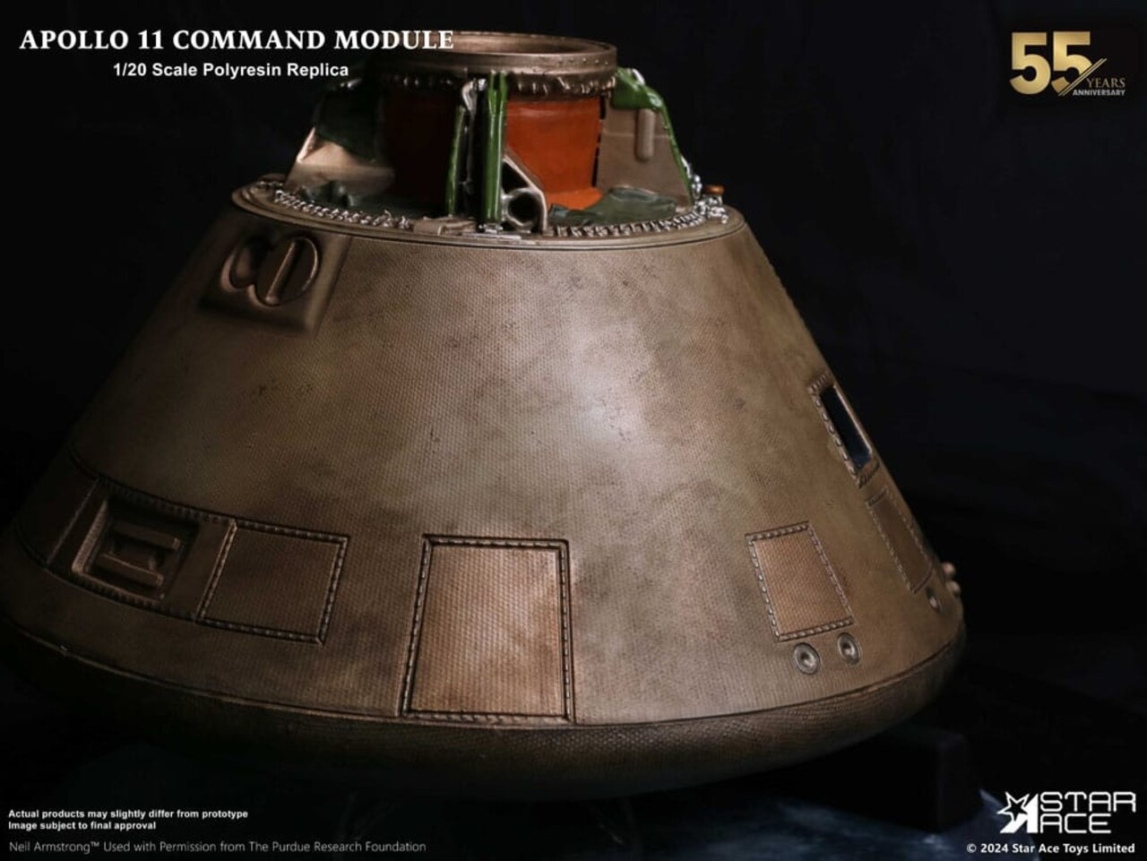 Star Ace Toys Apollo 11 Replica 1/20 Command Module (DX) 20 cm Star Ace Toys Apollo 11 Replica 1/20 Command Module (DX) 20 cm