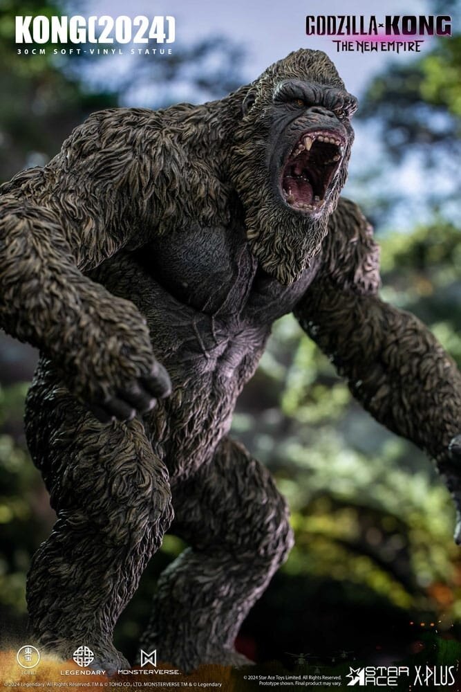 Star Ace Toys Godzilla vs. Kong: The New Empire Soft Vinyl Statue Kong 30 cm Star Ace Toys Godzilla vs. Kong: The New Empire Soft Vinyl Statue Kong 30 cm