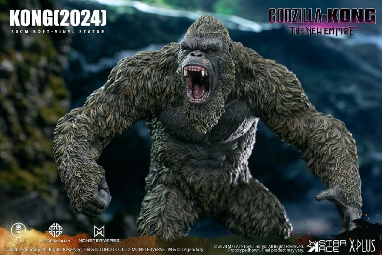 Star Ace Toys Godzilla vs. Kong: The New Empire Soft Vinyl Statue Kong 30 cm Star Ace Toys Godzilla vs. Kong: The New Empire Soft Vinyl Statue Kong 30 cm
