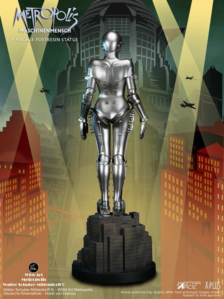 Star Ace Toys Metropolis Statue 1/4 Maschinenmensch Silver 40 cm Star Ace Toys Metropolis Statue 1/4 Maschinenmensch Silver 40 cm