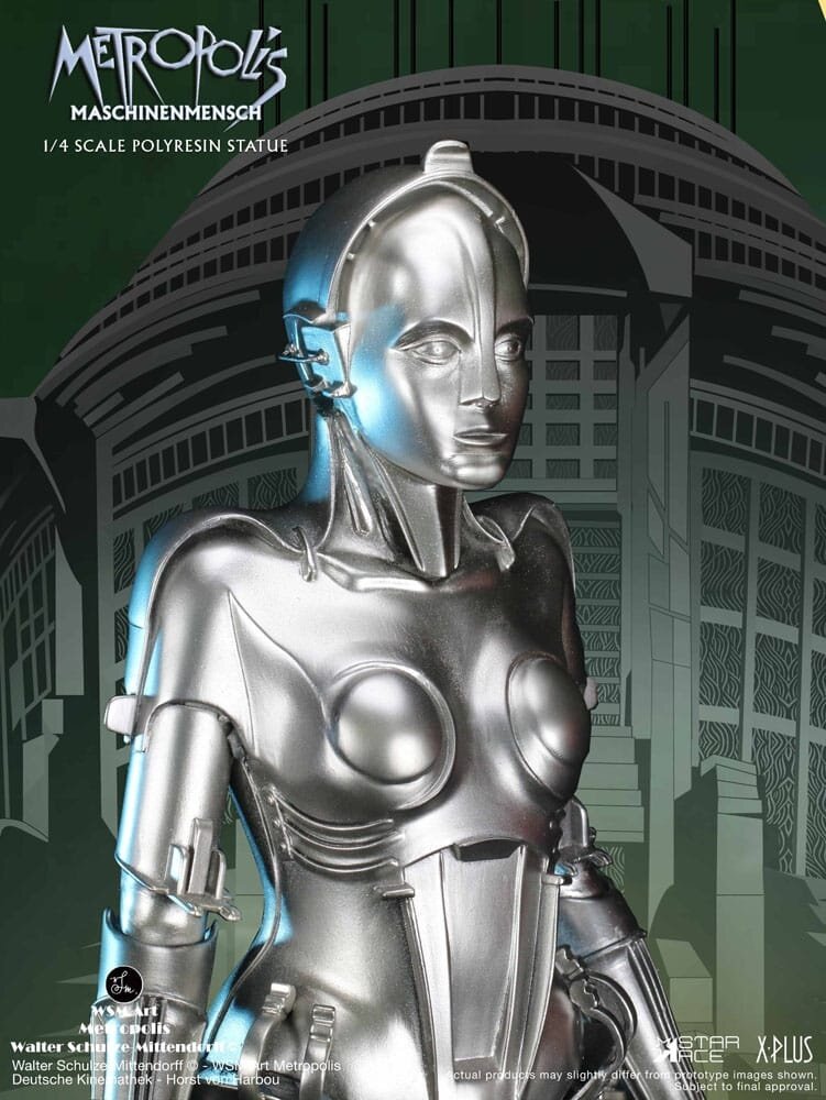 Star Ace Toys Metropolis Statue 1/4 Maschinenmensch Silver 40 cm Star Ace Toys Metropolis Statue 1/4 Maschinenmensch Silver 40 cm