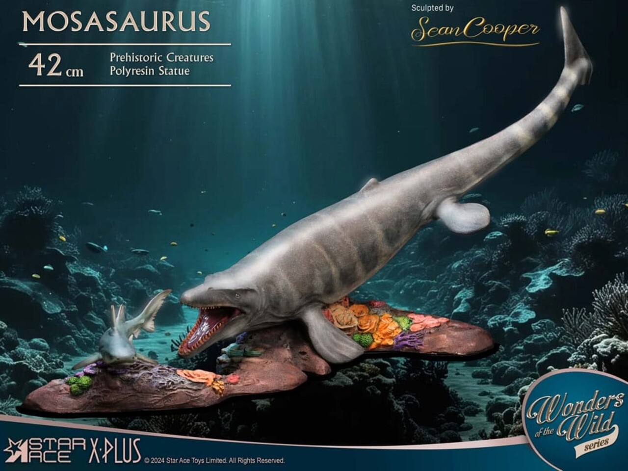 Star Ace Toys Wonders of the Wild Statue Mosasaurus (DX) 42 cm Star Ace Toys Wonders of the Wild Statue Mosasaurus (DX) 42 cm