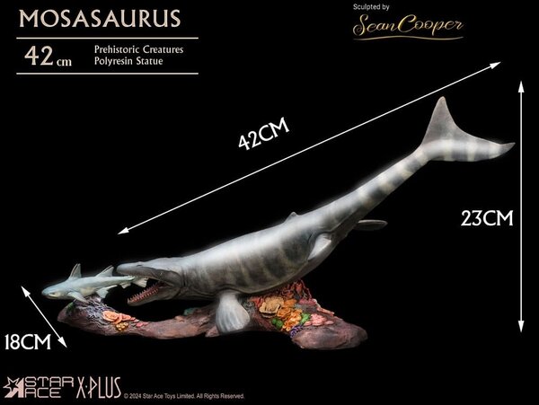 Star Ace Toys Wonders of the Wild Statue Mosasaurus (DX) 42 cm Star Ace Toys Wonders of the Wild Statue Mosasaurus (DX) 42 cm
