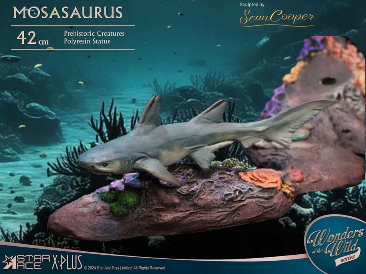 Star Ace Toys Wonders of the Wild Statue Mosasaurus (DX) 42 cm Star Ace Toys Wonders of the Wild Statue Mosasaurus (DX) 42 cm