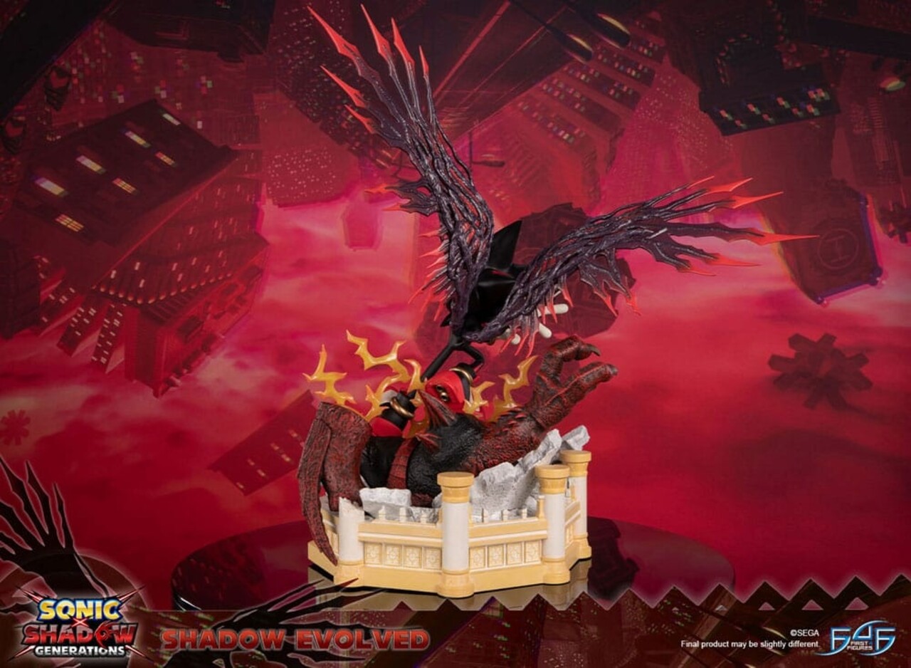 First 4 Figures Sonic X Shadow Generations Statue Shadow Evolved 58 cm First 4 Figures Sonic X Shadow Generations Statue Shadow Evolved 58 cm