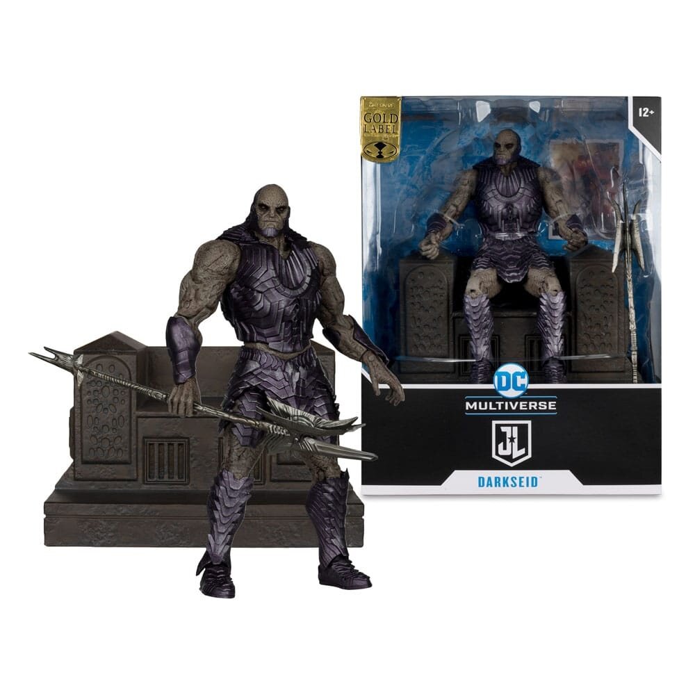 McFarlane Toys Zack Snyder's Justice League DC Multiverse Mega Action Figure Darkseid with Throne (Gold Label) 24 cm McFarlane Toys Zack Snyder's Justice League DC Multiverse Mega Action Figure Darkseid with Throne (Gold Label) 24 cm