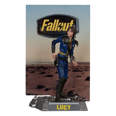 McFarlane Toys Fallout Movie Maniacs PVC Statue 4-Pack Lucy, Maximus, The Ghoul & Vault Boy 15 cm McFarlane Toys Fallout Movie Maniacs PVC Statue 4-Pack Lucy, Maximus, The Ghoul & Vault Boy 15 cm