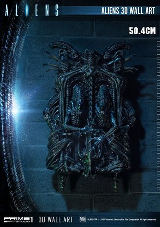 Prime 1 Studio Aliens 3D Wall Art 32 x 50 cm Prime 1 Studio Aliens 3D Wall Art 32 x 50 cm