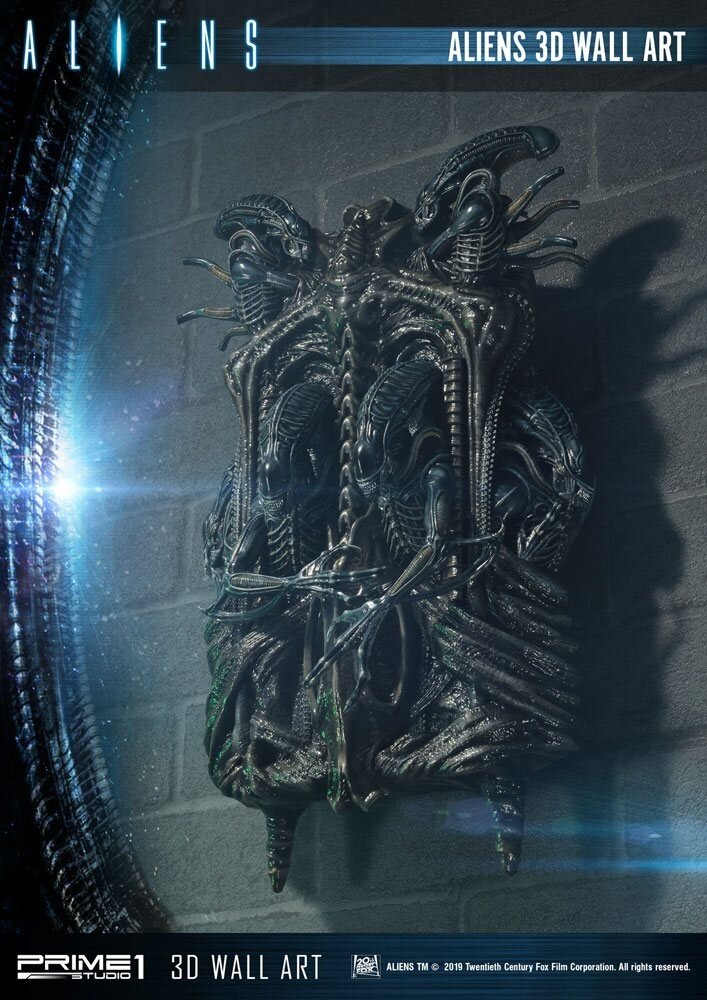 Prime 1 Studio Aliens 3D Wall Art 32 x 50 cm Prime 1 Studio Aliens 3D Wall Art 32 x 50 cm