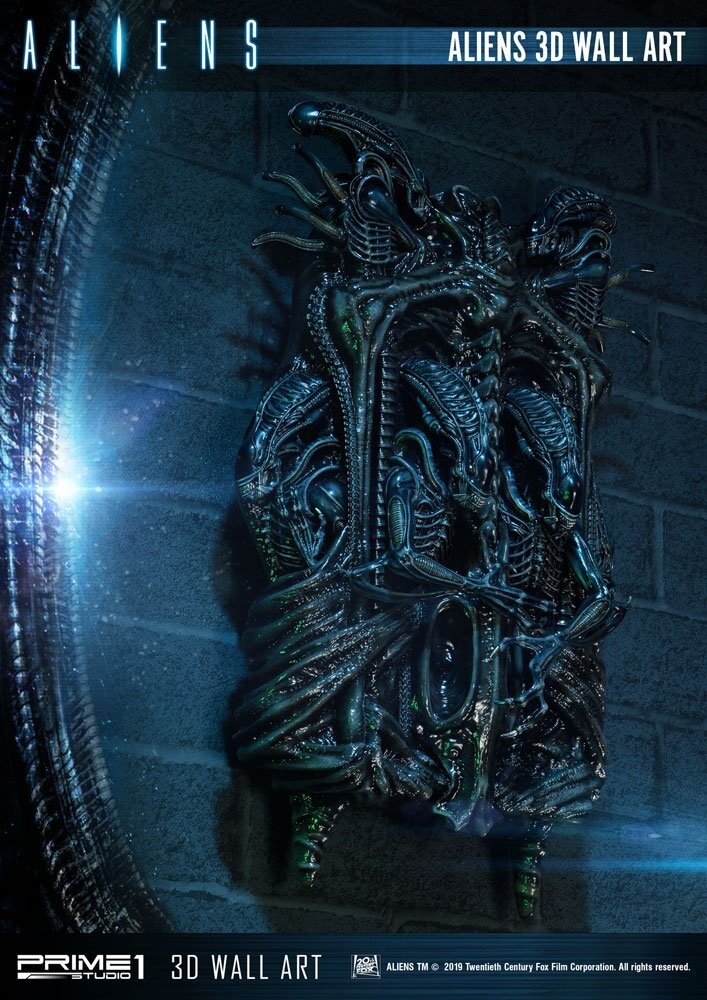 Prime 1 Studio Aliens 3D Wall Art 32 x 50 cm Prime 1 Studio Aliens 3D Wall Art 32 x 50 cm