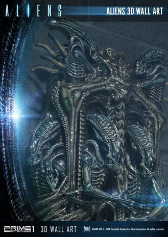 Prime 1 Studio Aliens 3D Wall Art 32 x 50 cm Prime 1 Studio Aliens 3D Wall Art 32 x 50 cm