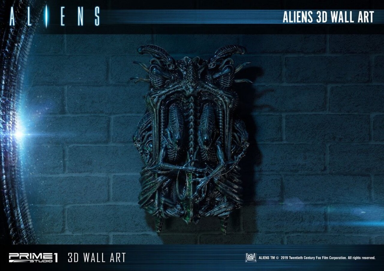 Prime 1 Studio Aliens 3D Wall Art 32 x 50 cm Prime 1 Studio Aliens 3D Wall Art 32 x 50 cm