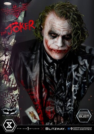 Prime 1 Studio The Dark Knight Premium Bust The Joker 26 cm Prime 1 Studio The Dark Knight Premium Bust The Joker 26 cm