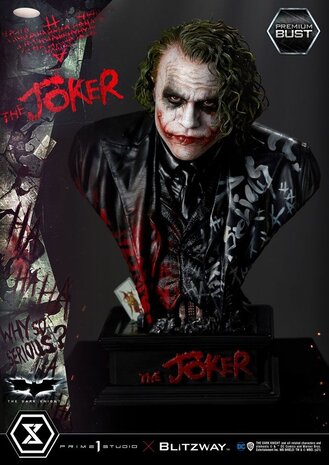 Prime 1 Studio The Dark Knight Premium Bust The Joker 26 cm Prime 1 Studio The Dark Knight Premium Bust The Joker 26 cm