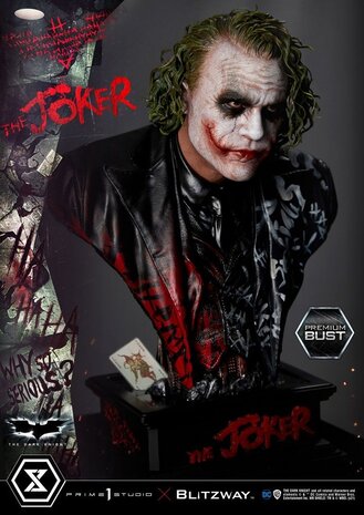 Prime 1 Studio The Dark Knight Premium Bust The Joker 26 cm Prime 1 Studio The Dark Knight Premium Bust The Joker 26 cm