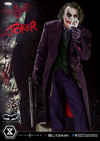 Prime 1 Studio The Dark Knight Statue 1/3 The Joker Bonus Version 72 cm Prime 1 Studio The Dark Knight Statue 1/3 The Joker Bonus Version 72 cm