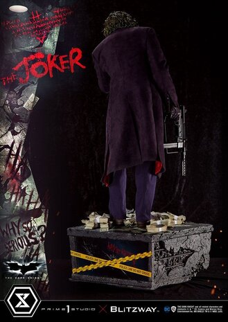 Prime 1 Studio The Dark Knight Statue 1/3 The Joker Bonus Version 72 cm Prime 1 Studio The Dark Knight Statue 1/3 The Joker Bonus Version 72 cm