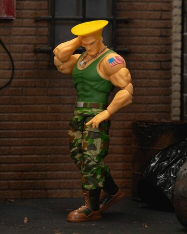 Jada Toys Ultra Street Fighter II: The Final Challengers Action Figure 1/12 Guile 15 cm Jada Toys Ultra Street Fighter II: The Final Challengers Action Figure 1/12 Guile 15 cm