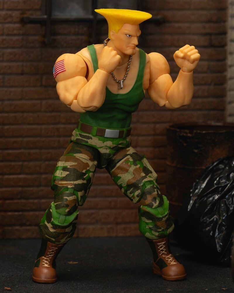 Jada Toys Ultra Street Fighter II: The Final Challengers Action Figure 1/12 Guile 15 cm Jada Toys Ultra Street Fighter II: The Final Challengers Action Figure 1/12 Guile 15 cm