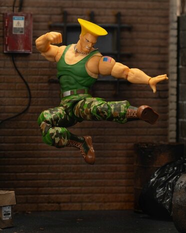 Jada Toys Ultra Street Fighter II: The Final Challengers Action Figure 1/12 Guile 15 cm Jada Toys Ultra Street Fighter II: The Final Challengers Action Figure 1/12 Guile 15 cm
