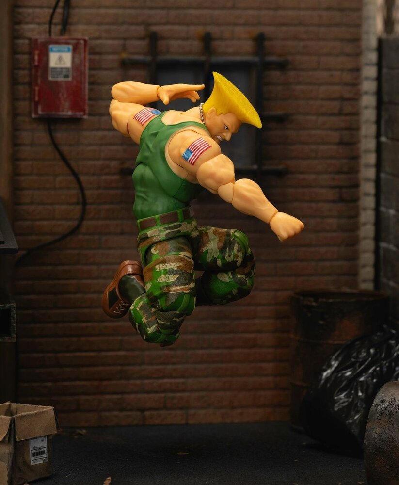 Jada Toys Ultra Street Fighter II: The Final Challengers Action Figure 1/12 Guile 15 cm Jada Toys Ultra Street Fighter II: The Final Challengers Action Figure 1/12 Guile 15 cm