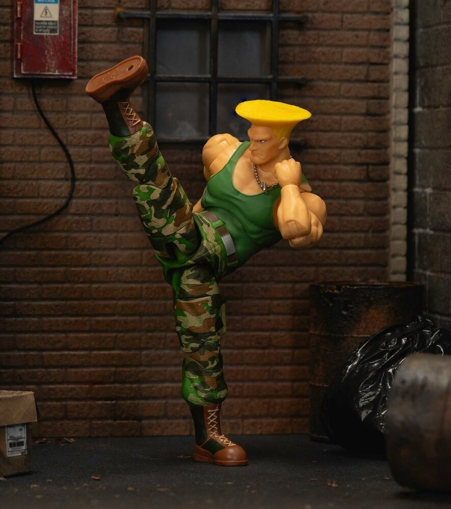 Jada Toys Ultra Street Fighter II: The Final Challengers Action Figure 1/12 Guile 15 cm Jada Toys Ultra Street Fighter II: The Final Challengers Action Figure 1/12 Guile 15 cm
