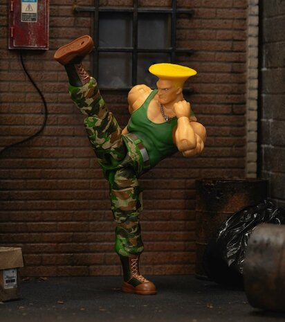 Jada Toys Ultra Street Fighter II: The Final Challengers Action Figure 1/12 Guile 15 cm Jada Toys Ultra Street Fighter II: The Final Challengers Action Figure 1/12 Guile 15 cm