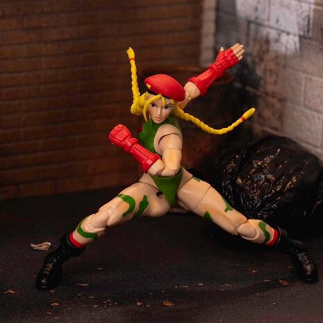 Jada Toys Ultra Street Fighter II: The Final Challengers Action Figure 1/12 Cammy 15 cm Jada Toys Ultra Street Fighter II: The Final Challengers Action Figure 1/12 Cammy 15 cm