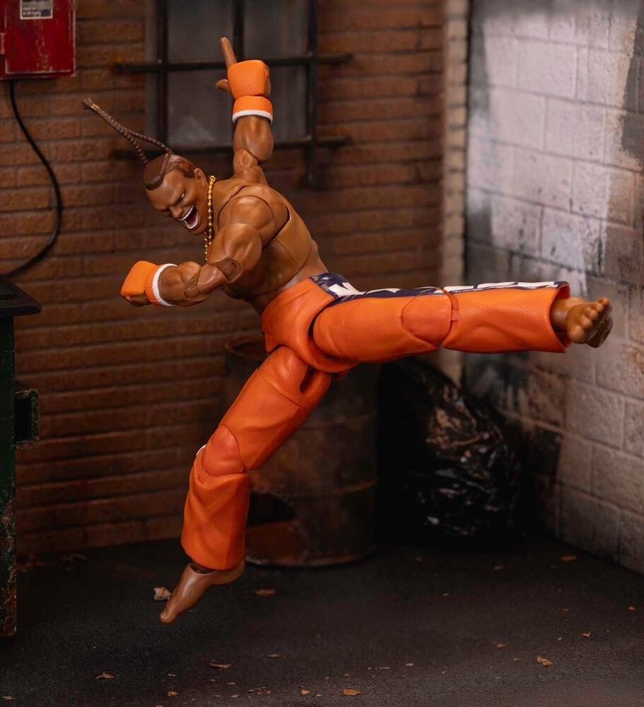 Jada Toys Ultra Street Fighter II: The Final Challengers Action Figure 1/12 Dee Jay 15 cm Jada Toys Ultra Street Fighter II: The Final Challengers Action Figure 1/12 Dee Jay 15 cm