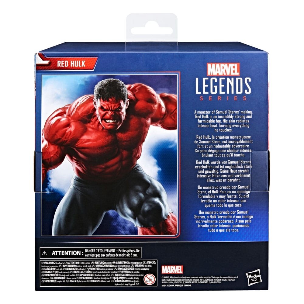 Hasbro Captain America: Brave New World Marvel Legends Action Figure Red Hulk 22 cm Hasbro Captain America: Brave New World Marvel Legends Action Figure Red Hulk 22 cm