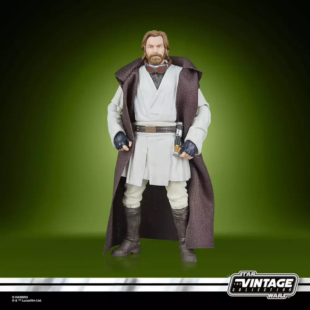 Hasbro Star Wars: Obi-Wan Kenobi Vintage Collection Action Figure Obi-Wan Kenobi (Jedi Legend) 10 cm Hasbro Star Wars: Obi-Wan Kenobi Vintage Collection Action Figure Obi-Wan Kenobi (Jedi Legend) 10 cm