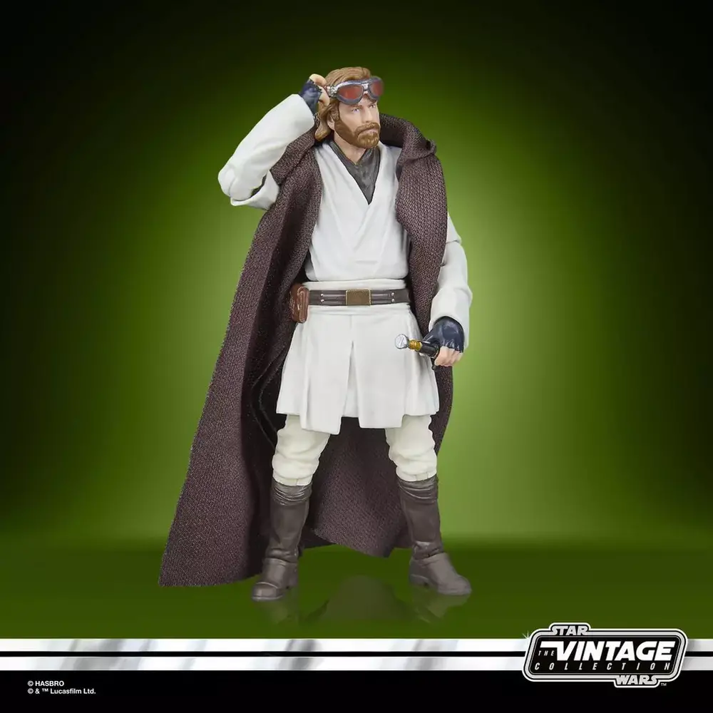 Hasbro Star Wars: Obi-Wan Kenobi Vintage Collection Action Figure Obi-Wan Kenobi (Jedi Legend) 10 cm Hasbro Star Wars: Obi-Wan Kenobi Vintage Collection Action Figure Obi-Wan Kenobi (Jedi Legend) 10 cm