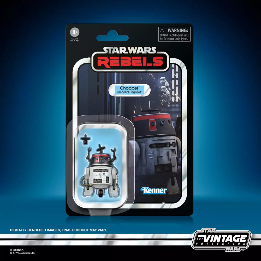 Hasbro Star Wars: Rebels Vintage Collection Action Figure Chopper (Imperial Disguise) 6 cm Hasbro Star Wars: Rebels Vintage Collection Action Figure Chopper (Imperial Disguise) 6 cm
