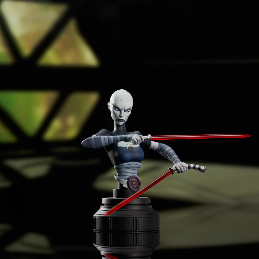 Gentle Giant Star Wars: The Clone Wars Bust 1/7 Asajj Ventress 14 cm Gentle Giant Star Wars: The Clone Wars Bust 1/7 Asajj Ventress 14 cm
