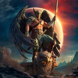 Iron Studios DC Comics Art Scale Statue 1/10 Hawkman 10th Anniversary 29 cm