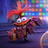 Iron Studios Inside Out 2 Art Scale Statue 1/10 Anxiety 18 cm Iron Studios Inside Out 2 Art Scale Statue 1/10 Anxiety 18 cm