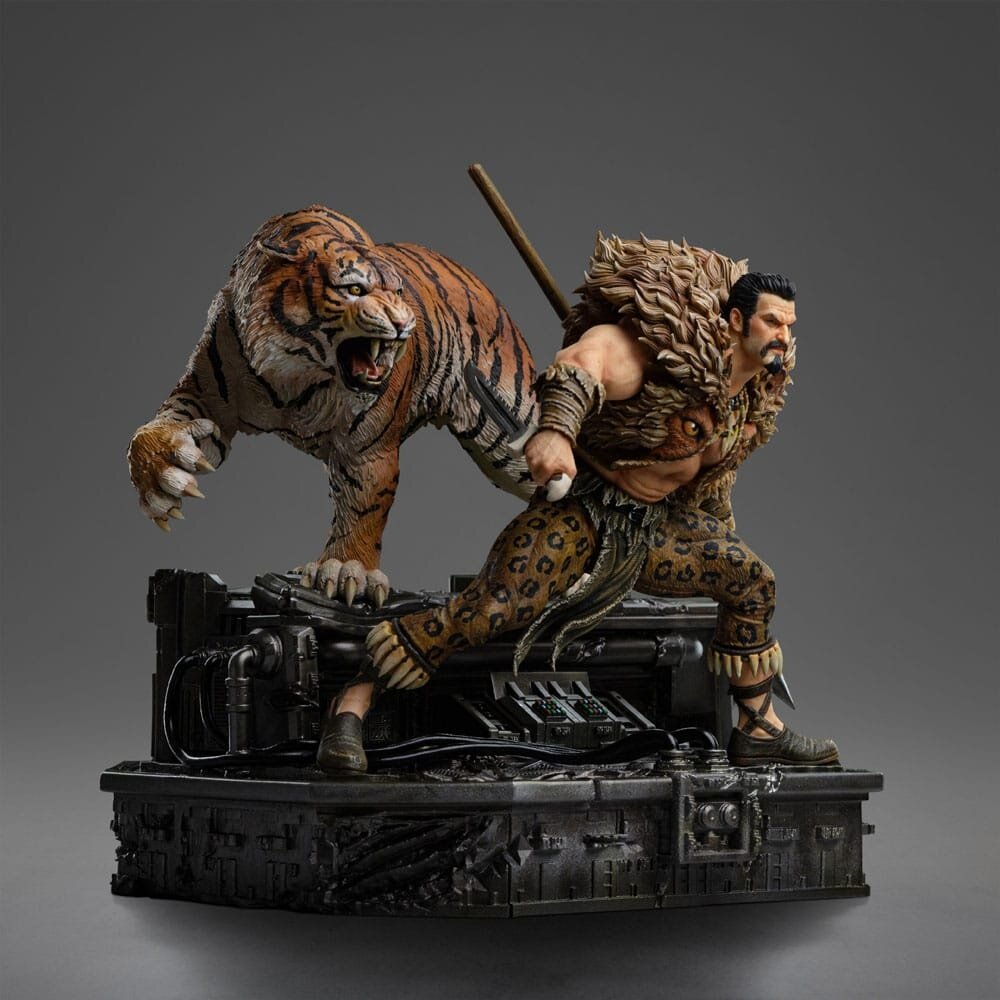 Iron Studios Spider-Man vs. Villains BDS Art Scale Statue 1/10 Kraven Diorama 22 cm Iron Studios Spider-Man vs. Villains BDS Art Scale Statue 1/10 Kraven Diorama 22 cm