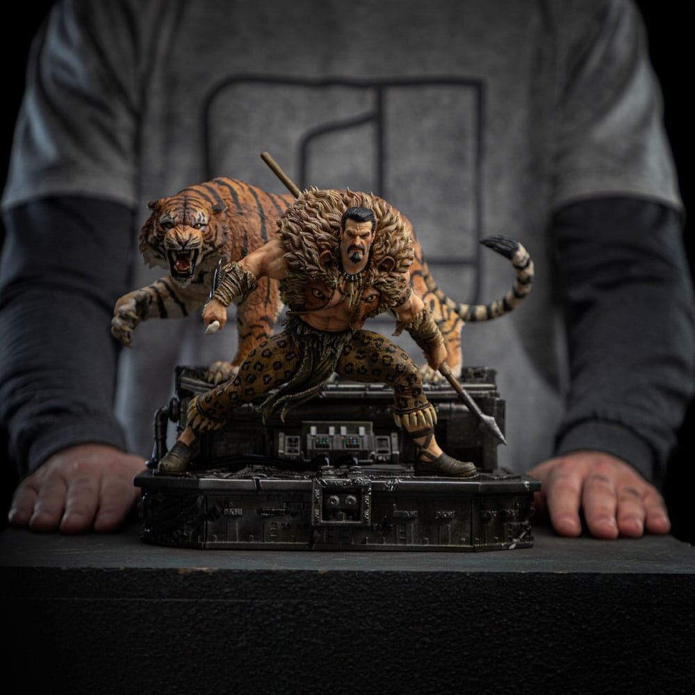 Iron Studios Spider-Man vs. Villains BDS Art Scale Statue 1/10 Kraven Diorama 22 cm Iron Studios Spider-Man vs. Villains BDS Art Scale Statue 1/10 Kraven Diorama 22 cm