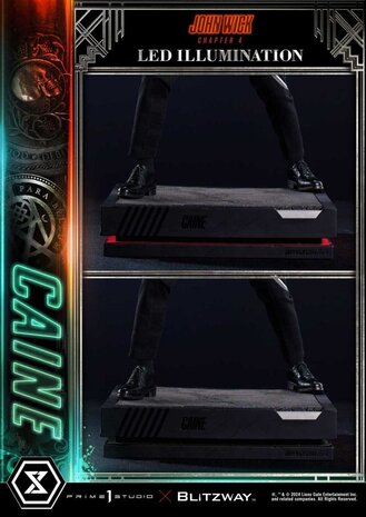 Prime 1 Studio John Wick Chapter 4 Ultimate Premium Masterline Series Statue 1/4 John Wick: Chapter 4 Caine 48 cm Prime 1 Studio John Wick Chapter 4 Ultimate Premium Masterline Series Statue 1/4 John Wick: Chapter 4 Caine 48 cm