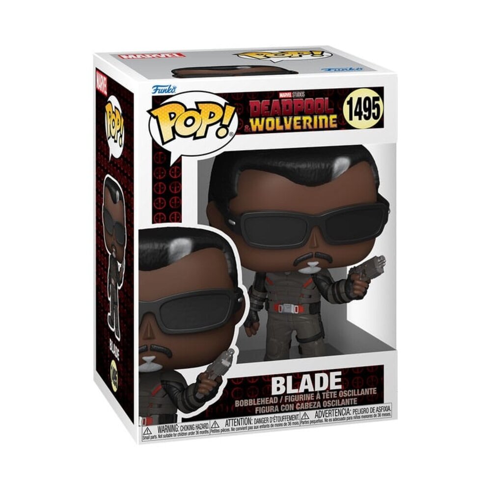 Funko Deadpool 3 POP! Marvel Vinyl Figure Blade #1495 Funko Deadpool 3 POP! Marvel Vinyl Figure Blade #1495