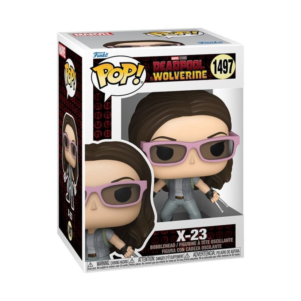 Funko Deadpool 3 POP! Marvel Vinyl Figure X-23 #1497 Funko Deadpool 3 POP! Marvel Vinyl Figure X-23 #1497