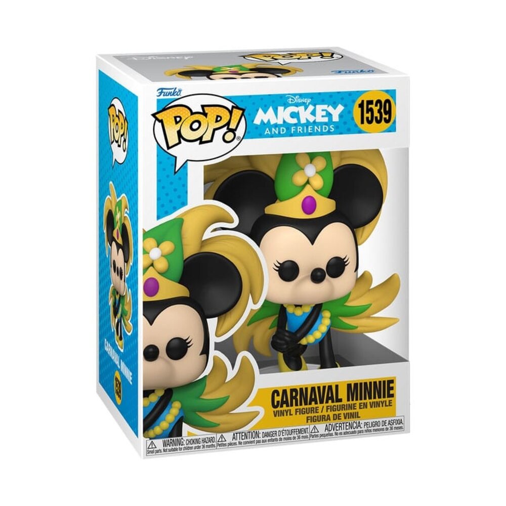 Funko Mickey ATW POP! Disney Vinyl Figure Carnaval Minnie #1539 Funko Mickey ATW POP! Disney Vinyl Figure Carnaval Minnie #1539