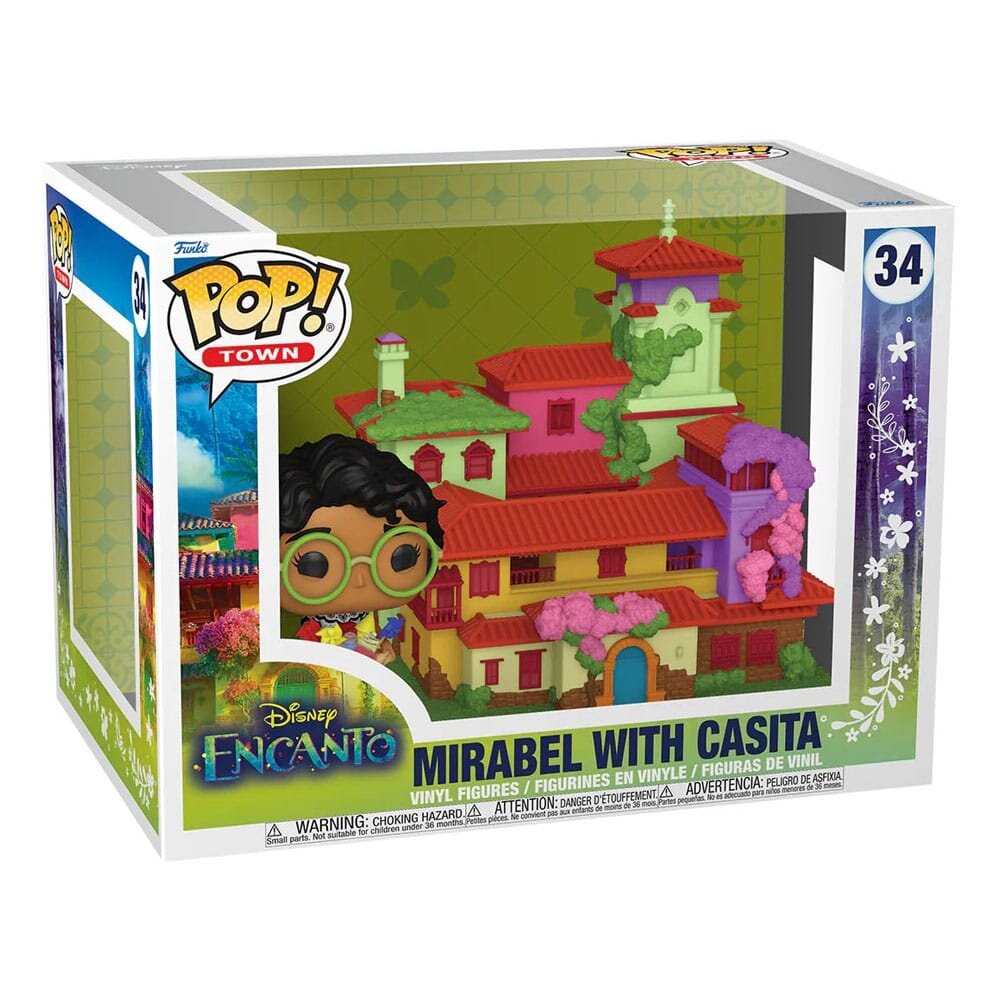Funko Encanto POP! Town Vinyl Figure Mirabel with Casita #34 Funko Encanto POP! Town Vinyl Figure Mirabel with Casita #34
