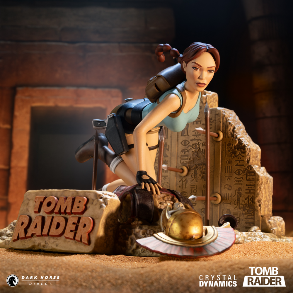 Dark Horse Tomb Raider 1996 PVC Statue Lara Croft Classic Era 17 cm Dark Horse Tomb Raider 1996 PVC Statue Lara Croft Classic Era 17 cm