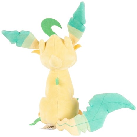 Jazwares Pokémon Leafeon Knuffel 20 cm Jazwares Pokémon Leafeon Knuffel 20 cm