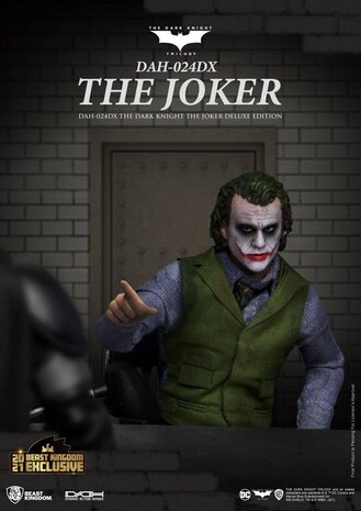 Beast Kingdom Batman The Dark Knight Dynamic 8ction Heroes Action Figure 1/9 The Joker Deluxe Version 21 cm Beast Kingdom Batman The Dark Knight Dynamic 8ction Heroes Action Figure 1/9 The Joker Deluxe Version 21 cm